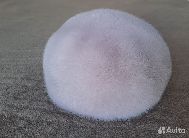 Берет норковый новый