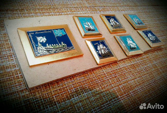 Полный набор значков СССР 