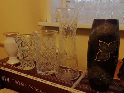 Продам вазы для цветов, вазы, графины