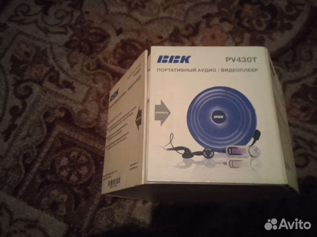 Портативный аудио/видеоплеер BBK
