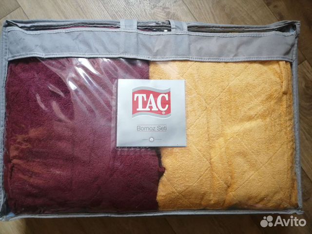 Комплект новый банный семейный, Турция хлопок