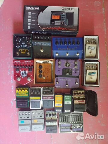 Педали эффектов для гитары