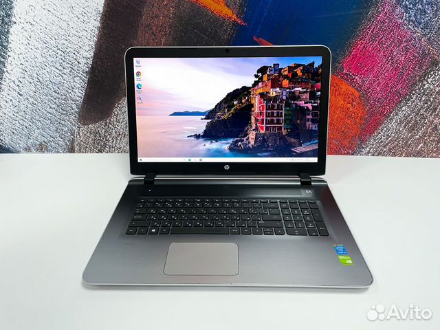 Офисный ноутбук HP с i5 / GeForce + SSD