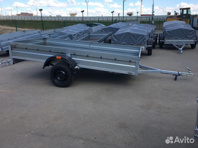 Легковой прицеп оцинкованный 3,5 метра