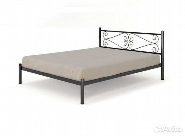 Кровать из металла двуспальная
