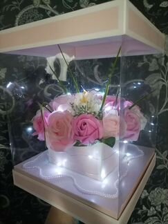 Цветы с подсветкой