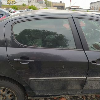 Дверь правая задняя пежо 407