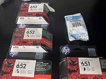 Картридж для принтера HP 652 HP epson