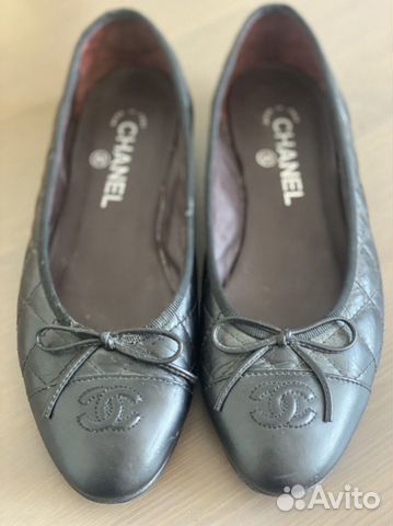 Балетки chanel оригинал 38, 38,5