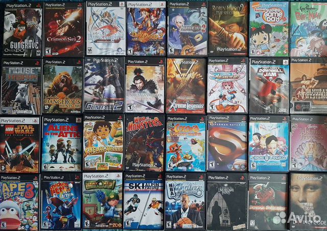 Игры на sony playstation 2 диски