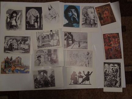 Пушкин А.С. иллюстрации к произведениям