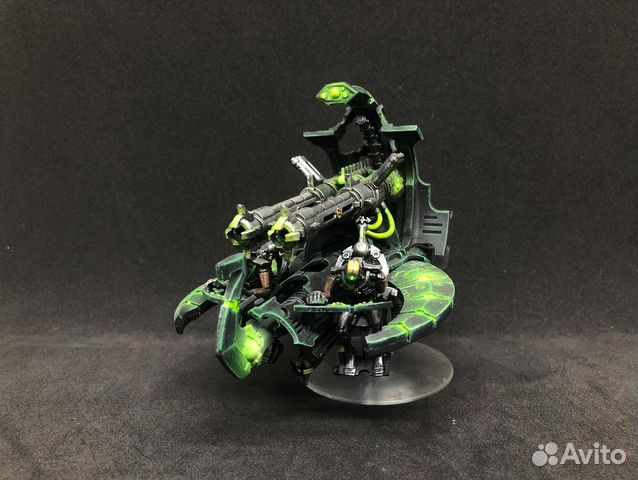 Warhammer necron баржа + лорд