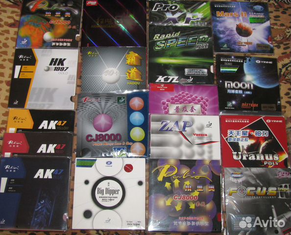 Ракетка для настольного тенниса,накладки,основания