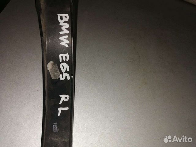 Молдинг левый под фонарь задний бмв Е65