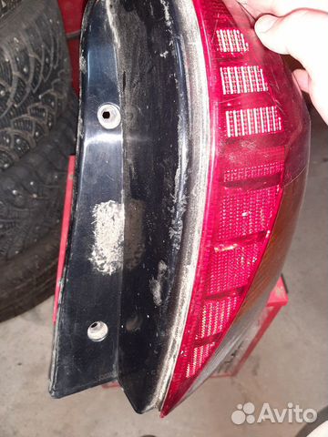 Задний фонарь kia rio