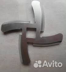 Нож для мясорубки Vitek, четырёхгранник