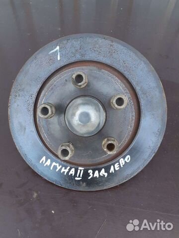 Ступица в сборе задняя левая Рено Лагуна 2