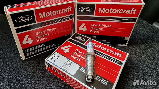 Новые свечи зажигания Motorcraft