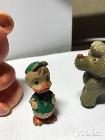 Резиновые игрушки, сделаны в СССР