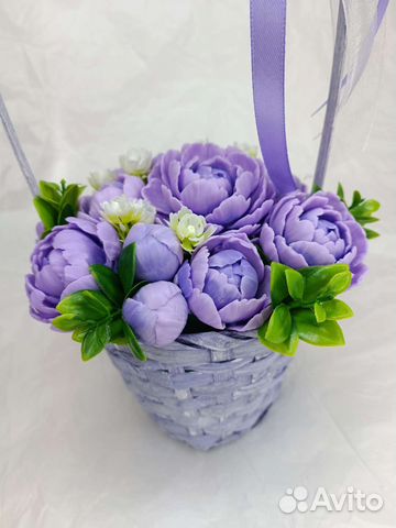 Букет пионов