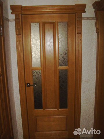Двери деревянные из массива сосны, дуба, ясеня