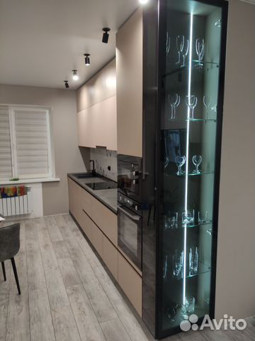 Кухня без ручек на заказ от гранд стиль