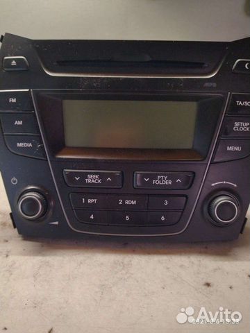 Штатная магнитола santa fe