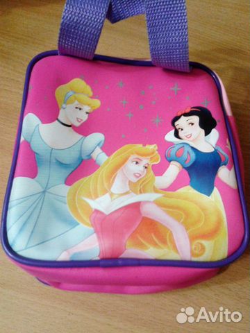 Детская сумка с принцессами