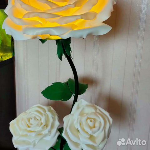 Светильники цветы из изолона