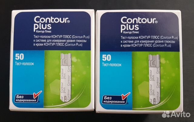 Тест полоски контур плюс