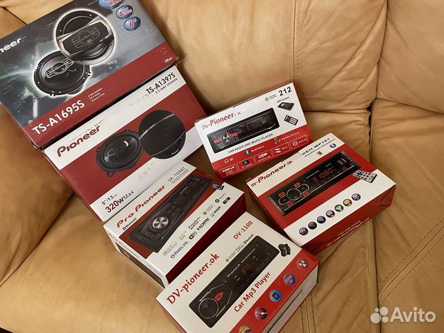 Магнитола Pioneer с bluetooth usb