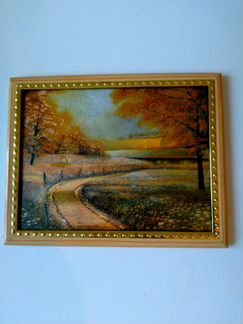 Картина шелкография