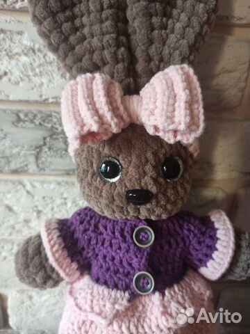 Заяц амигуруми