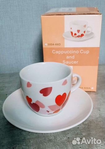 Кофейная чашка с блюдцем