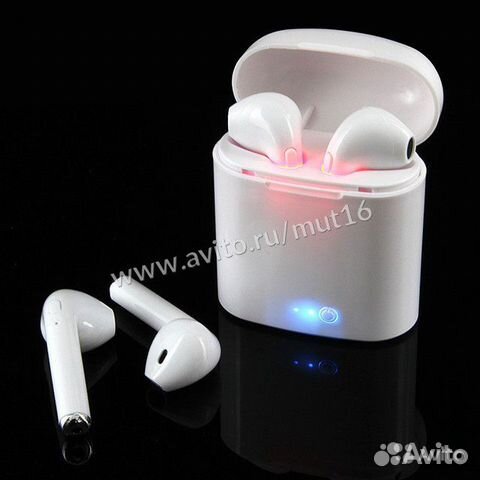 Наушники i7 tws mini с анимацией AirPods