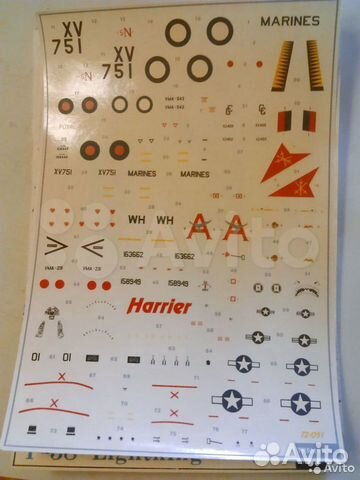 Декали для сборных моделей Travers