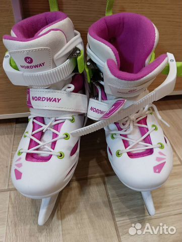 Коньки раздвижные 30 33 nordway