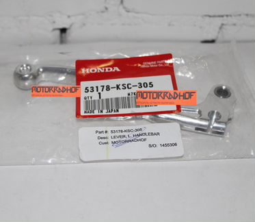Рычаг сцепления honda crf250x 53178ksc305