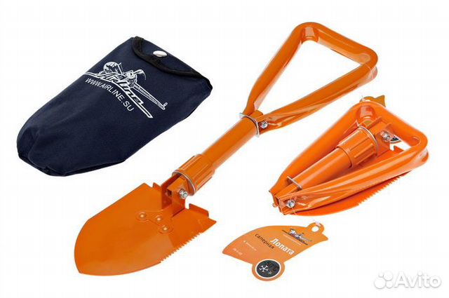 Лопата саперная складная большая + сумка (60 см)