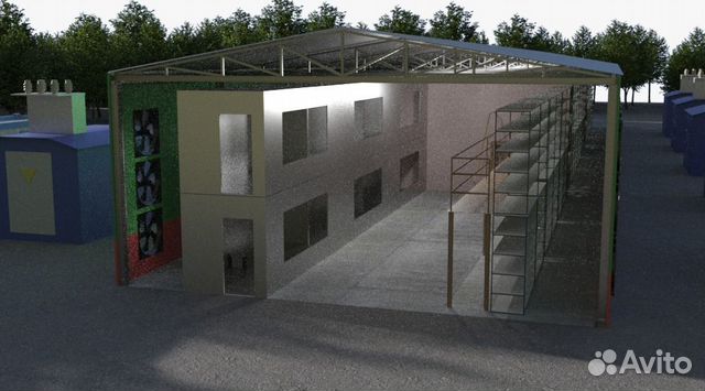 Майнинг отель 10мгв готовый