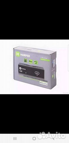 Цифровой тюнер harper HDT2-1010