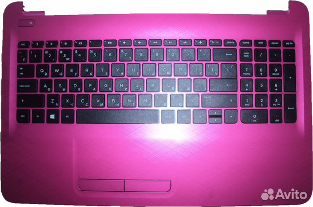 Клавиатура HP с корпусом розовая 832889-251
