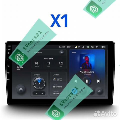 Магнитола Teyes X1 2/32 + 4G с симкой