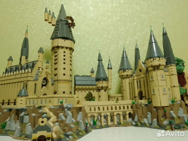Лего аналог замок Хогвартс Гарри Поттер