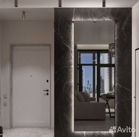 Зеркало с подсветкой в полный рост