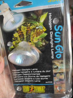 Лампа для террариума. EXO terra Sun Glo 35w