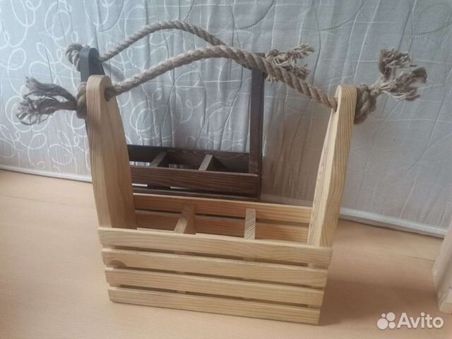 Ящик деревянный подарочный