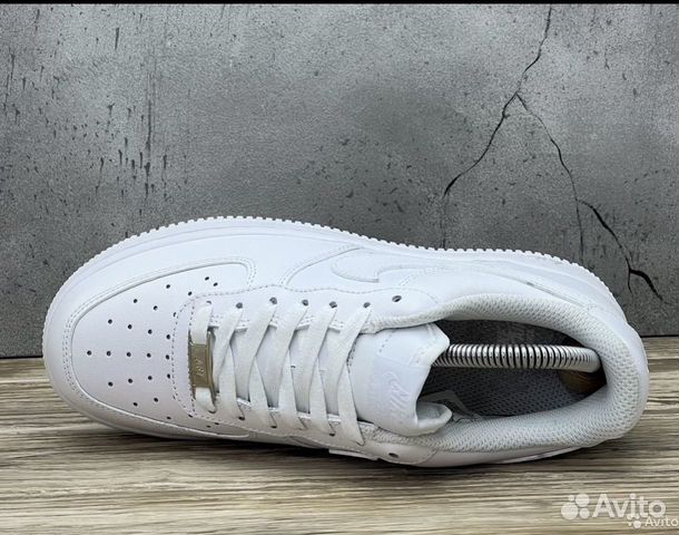 Кроссовки nike air force 1 белые