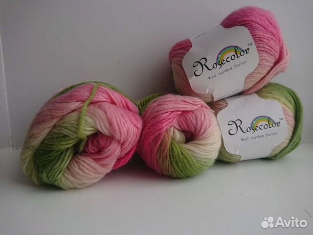 Пряжа разная