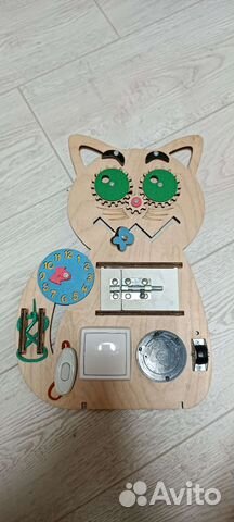 Бизиборд Кот